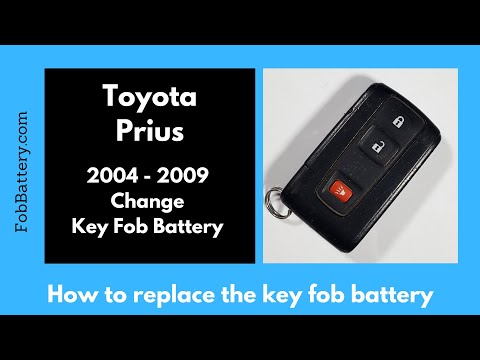 Toyota Prius Key Fob Battery Replacement (2004 - 2009)
