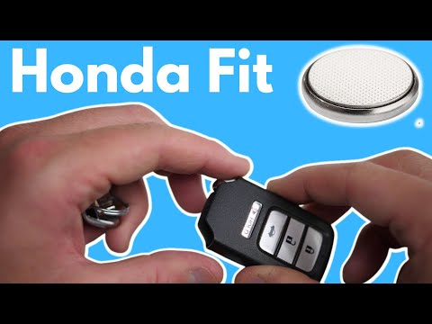 Honda Fit Key Battery Replacement Guide 2015 - 2020