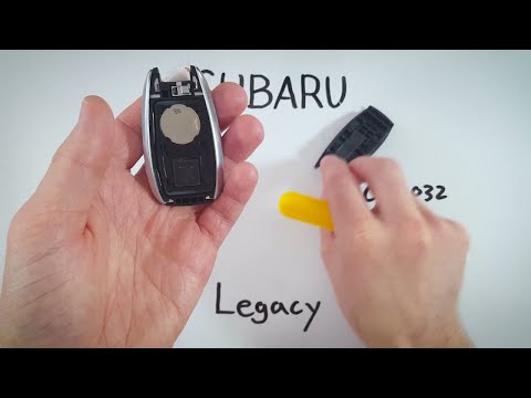 Subaru Legacy Key Fob Battery Replacement (2015 - 2021)