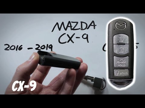 Mazda CX-9 Smart Key Fob Battery Replacement (2016 - 2019)