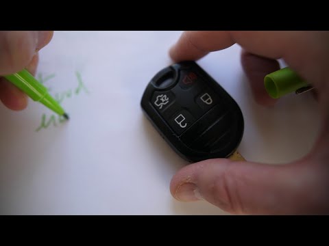 Ford Mustang Remote Key Fob Battery Replacement (2010, 2011, 2012, 2013, 2014)