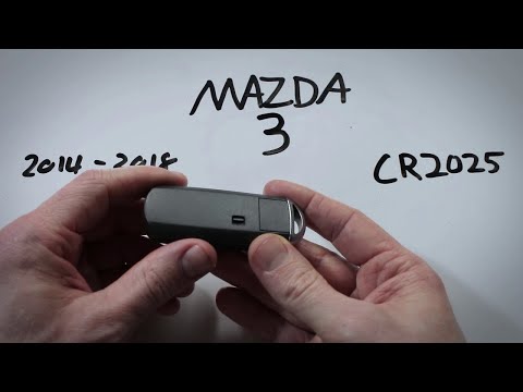 Mazda 3 Smart Key Fob Battery Replacement (2014 - 2018)