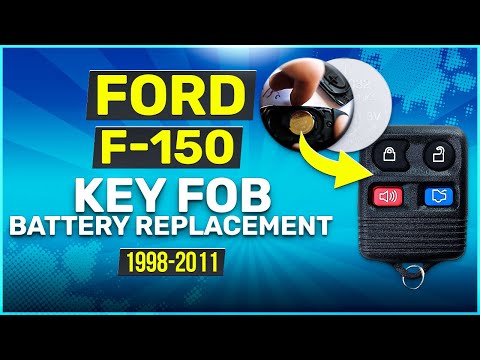 How to Replace Ford F150 F-150 Key Fob Battery 1998-2011