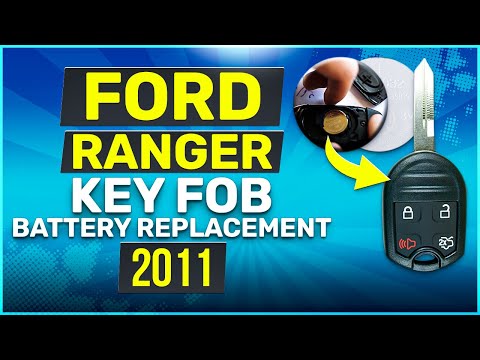 Ford Ranger Remote Key Fob Battery Replacement 2010 2011
