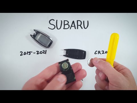 Subaru Outback Key Fob Battery Replacement (2015 - 2021)