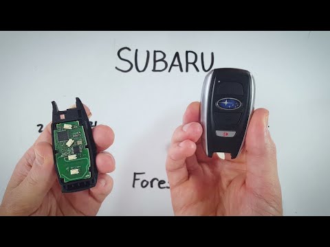 Subaru Forester Key Fob Battery Replacement (2016 - 2021)