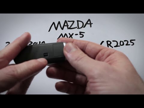 Mazda MX-5 Miata Smart Key Fob Battery Replacement (2016 - 2019)