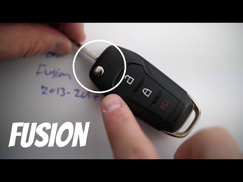 Ford Fusion Remote Key Fob Battery Replacement 2013, 2014, 2015, 2016, 2017