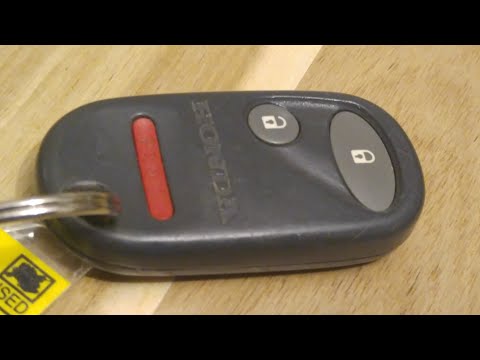 Honda Key Fob Battery Replacement - DIY