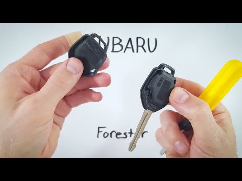 Subaru Forester Key Fob Battery Replacement (2014 - 2021)