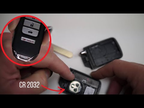 Honda CR-V Key Battery Replacement Guide 2016 - 2020