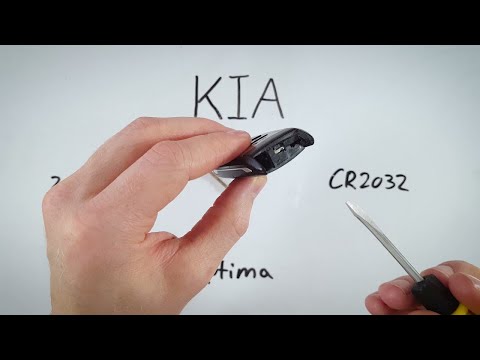 Kia Optima Key Fob Battery Replacement (2014 - 2020)