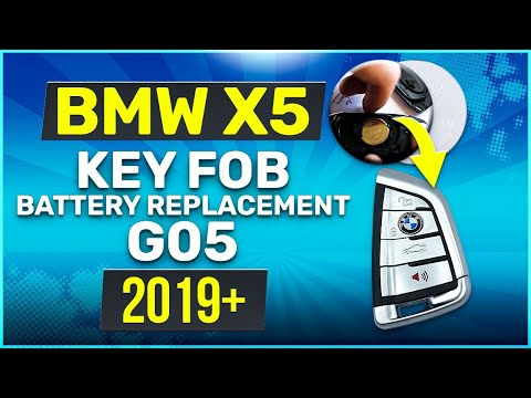 2019 BMW X5 Key Battery Replacement G05 Fob Remote