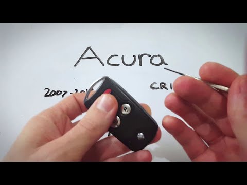 Acura TL Key Fob Battery Replacement (2007 - 2014)
