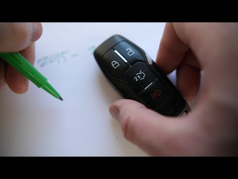 Ford Mustang Smart Key Fob Battery Replacement (2015 - 2017)