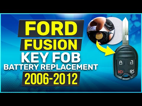 Ford Fusion Remote Key Fob Battery Replacement 2006 - 2012