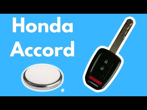 DIY Honda Accord Key Battery Replacement Guide 2013 - 2017