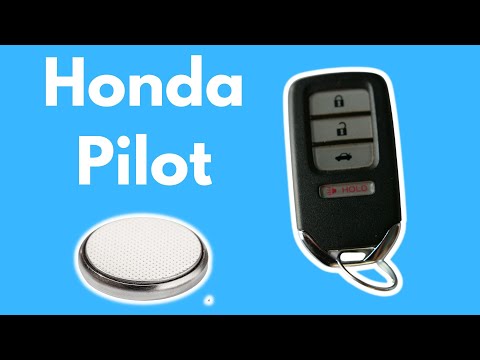 Honda Pilot Key Battery Replacement Guide 2016 - 2020