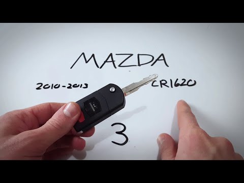 Mazda 3 Flip Key Fob Battery Replacement (2010 - 2013)
