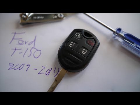 2009 - 2014 Ford F-150 Key Fob Battery Replacement