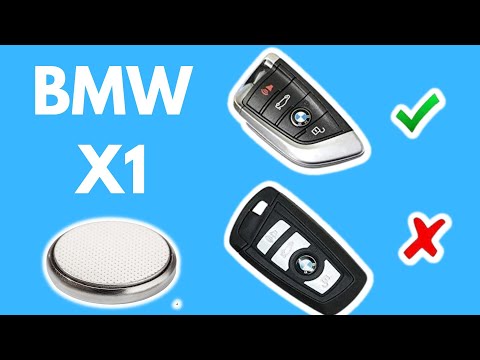 2016 - 2022 BMW X1 Key Battery Replacement F48 Fob Remote