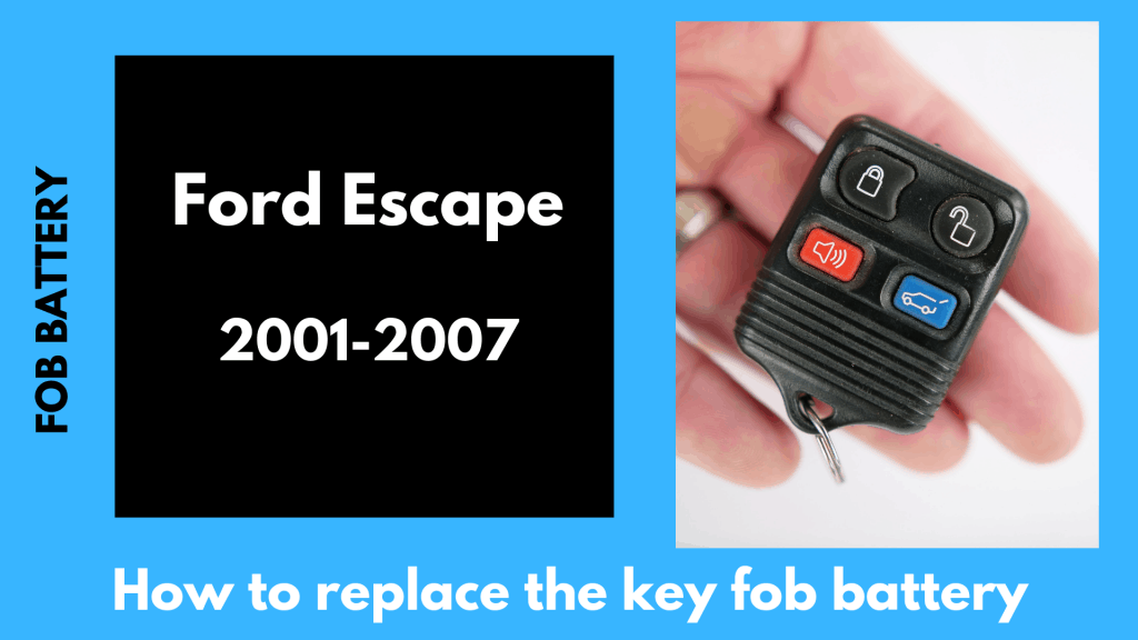 change fob battery ford escape square unlock remote