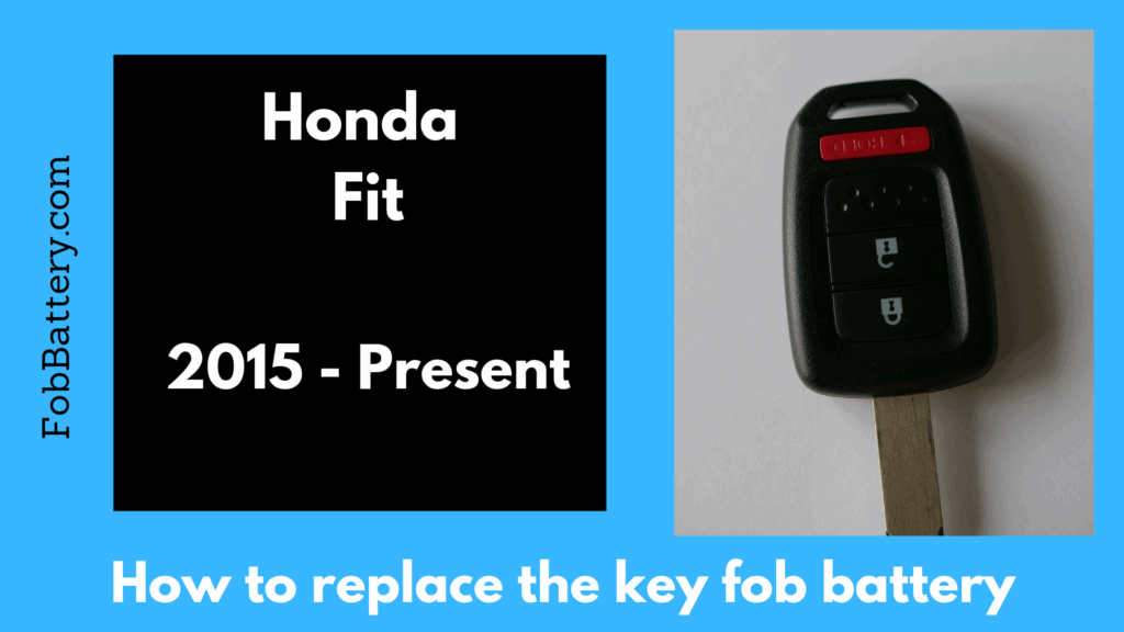 Honda Fit Key Fob Battery Replacement Guide