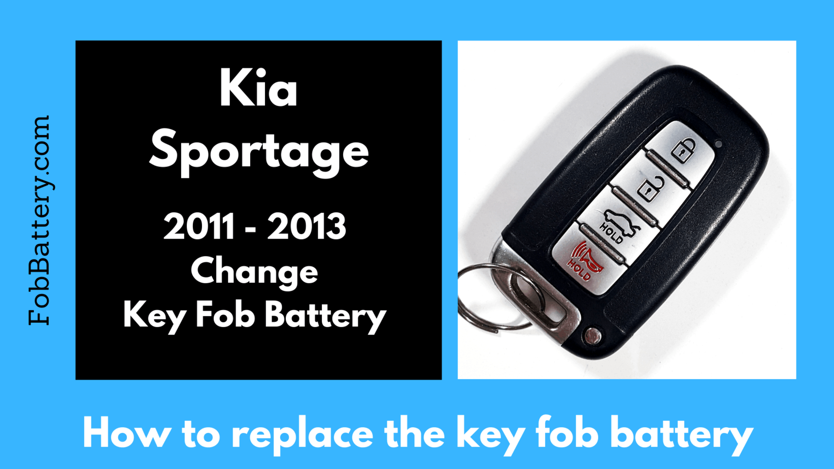 Kia key fob battery replacement guide