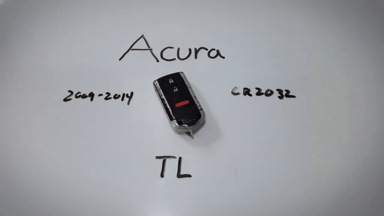 Final Image Acura TL “Silver Sides” Key Fob