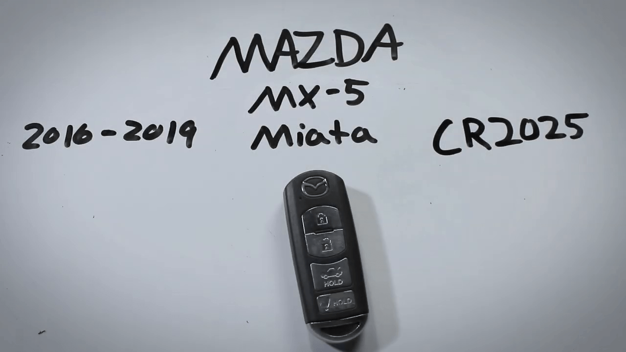 Final Image Mazda MX5 key