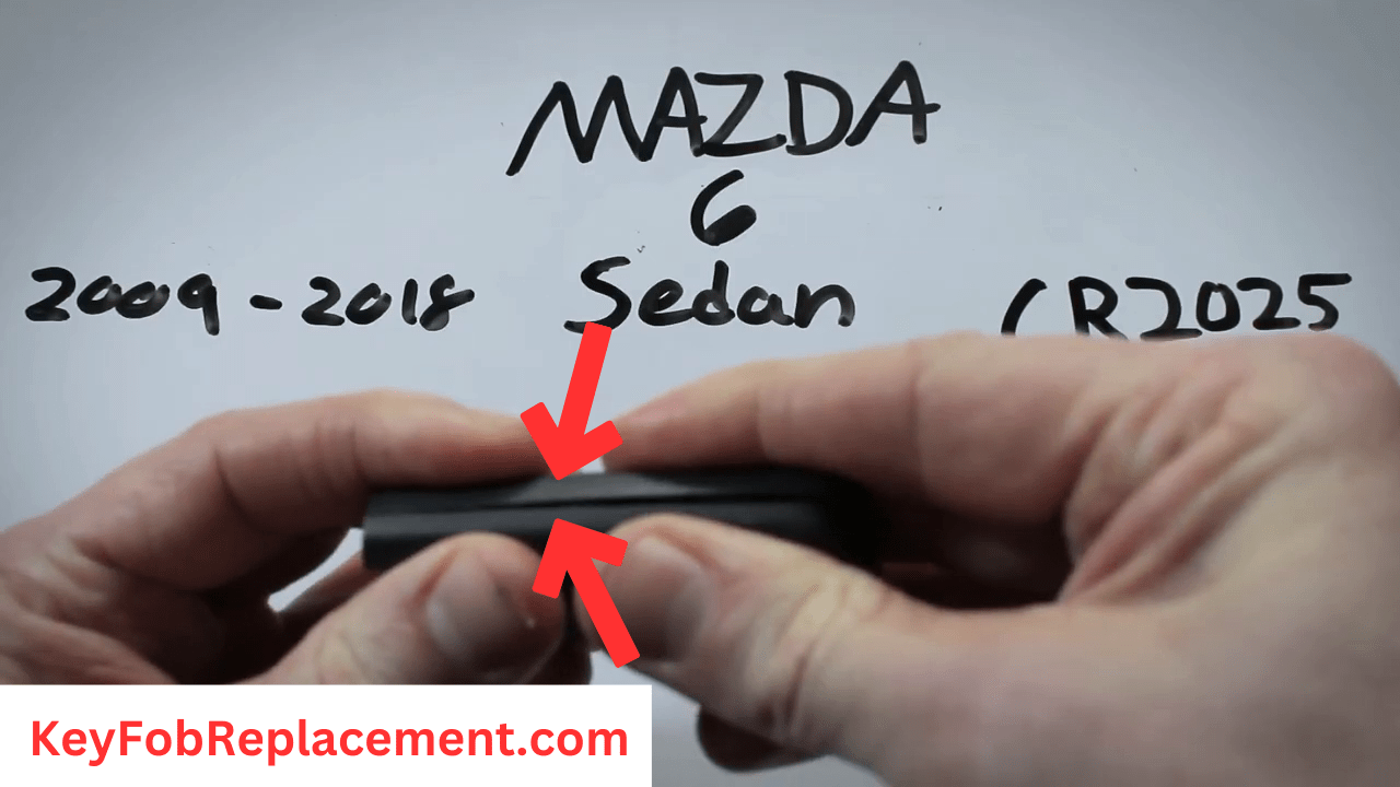 Mazda 6 Sedan Snap case halves together
