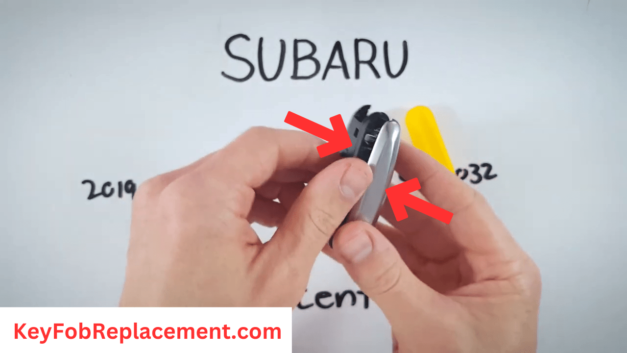 Subaru Ascent Key Fob Reassemble covers and click, done!